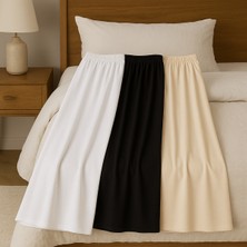 Lesa Wear 3 Adet Uzun Etek Astarı, Jupon Etek Astarı, Içlik Etek Astarı, Etek Altı Astarış, Kombinezon