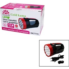 Shopwave 15 LED  Fiş Şarjlı El Feneri Rojektör GK-7775 (5047)