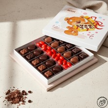 Nutat Çikolata Sevimli Ayıcık Kutu – Sevgililer Günü Spesiyal Çikolata 340 GR.