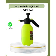 Shopwave 2 Litre Pompalı Püskürtücü Bakır Nozullu Ayarlı Sprey Temizlik ve Bahçe