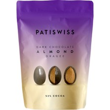 Patiswiss Bitter Badem Draje 80g