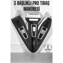 Shopwave 3 Başlıklı Profesyonel Tıraş Makinesi