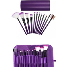 Shopwave 12 Parça Makyaj Fırçası Yumuşak Kıllı Profesyonel Fırça Seti Yüksek Kaliteli Pür