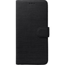 Teleplus Samsung Galaxy S25 Fe Kılıf Holster Canvas Kartlıklı Kumaş Cüzdan