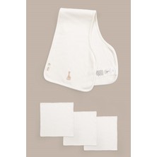 Little Gusto Sophie la girafe Organik Pamuk Omuz ve Ağız Mendil Seti