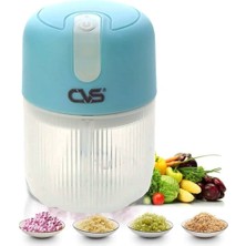 Özbience Mini Mavi Elektrikli Şarjlı Gıda Doğrayıcı Blender