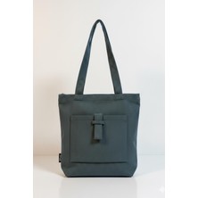 Bagg Luna Model Füme Kadife Çanta