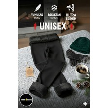 Sweet Sauna Erkek Peluş Termal Tayt Kışlık Polarlı Likralı Esnek Sıcak Tutan Soğuğa Dayanıklı Içlik