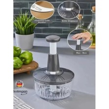 Özbience El Rondosu 3 Bıçaklı Manuel Doğrayıcı, Pratik ve Güçlü Kullanım