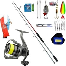 Dam Quick Dynabraid 4 4000 Fd Oslo Big Bass 270CM 15-40GR Turna Spin Olta Takımı Seti