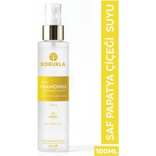 Korurla Saf Papatya Suyu Saç Toniği 100 ml Parlaklık Verici ve Saç Derisi Nem Desteği Sağlar