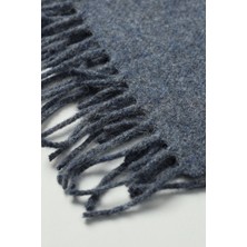 Bisse Erkek Yün Atkı Antrasit KS22K22203_D58