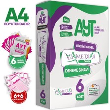 Asimetrik Yayınları 2026 AYT Asimetrik Deneme Paketi 6lı Türkiye Geneli Değerlendirmeli Özgün Güncel Paket Deneme Sınavı