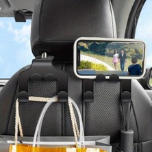 İlkyaz Fashion Oto Koltuk Arkası Organizer Askılık ve Telefon Tutucu  (Ilkyz)
