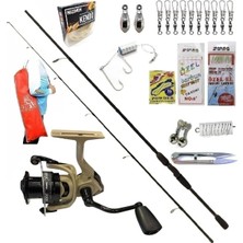 Oslo Okuma Outrax 4000 244cm 15-40gr Okuma Wave Power Kıyı Spin Olta Takımı Seti