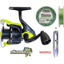 Oslo Okuma Fin Chaser X FNX-40NG 1BB Misina Sarılı Olta Makinesi