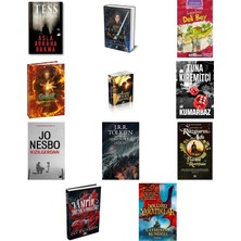 Doğan Kitap Asla Arkana Bakma + 10 Kitap Daha (Set)
