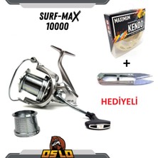 Oslo Surf Max 10000 Surf Misina Sarılı Olta Makinesi (Yedek Kafalı)