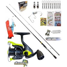 Okuma Fın Chaser 4000 274cm 10-35gr Daiwa Rs Karbon Kıyı Spin Olta Takımı Seti