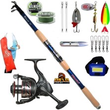 Oslo Shinari Avalon 4000 Piranha Ultimate 210cm 50-100gr Turna Spin Olta Takımı Seti