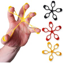 NK SPOR 3 Lü Finger - El Parmak Güçlendirme Lastiği - Fizik Tedavi Egzersiz Aleti Sık Sık - Spor - Fitness -El Güçlendirici - El Kuvvetlendirme