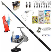 BAUER Onliner 300cm 100-200gr Kendo Sea Power 50 Kıyı Olta Takımı Seti