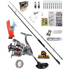 Oslo Prime 3000 244cm 6-32gr Zen Pro Karbon Kıyı Spin Olta Takımı Seti