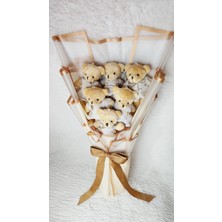 Peluş Ayıcık Buketi | Sevgililer Günü & Doğum Günü & Yıldönümü Hediyesi