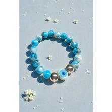 Petek Aksesuar Alaçatı Cam Nazar Bileklik