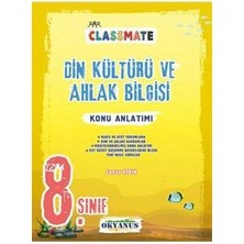 Heppy 8. Sınıf Classmate Din Kültürü ve Ahlak Bilgisi Konu Anlatımlı Okyanus
