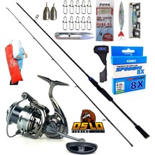 Oslo Next 4000 270cm 7-40gr Legend Spin Olta Takımı Seti