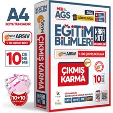 İnformal Yayınları 2026 MEB-AGS Eğitim Bilimleri ÖSYM Çıkmış Soru Karma Kara Kutu 10lu Deneme Paketi Türkiye Geneli