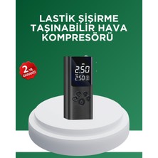 UMD Tekno Dijital Lastik Pompası Çok Amaçlı Taşınabilir Kompresör Uygun