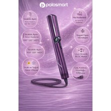 Allians Mürdüm Renkli Hava Üflemeli Çok Fonksiyonlu Saç Şekillendirici