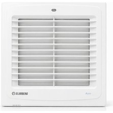 Blauberg Auto 125 T Zaman Ayarlı Plastik Banyo Fanı 125 mm 185 m3/h Emiş Gücü ile Etkili Havalandırma