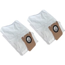 MFS Xiaomi Uyumlu X10+ Plus / X20+ Pro / Max Robot Süpürge Bez Toz Torbası ( 2 Adet )