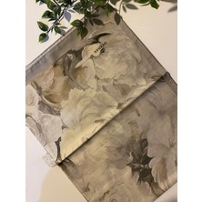 İpekhan Şakayık Desen Ince Pamuk Şal