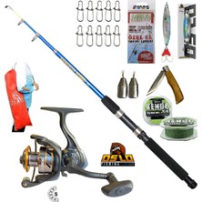 Oslo Dado 1000 Remixon Speed 210cm 10-30gr Tele Spin Olta Takımı Seti