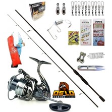 Oslo Next 4000 270cm 20-40gr Remixon Double Black Kıyı Spin Olta Takımı Seti