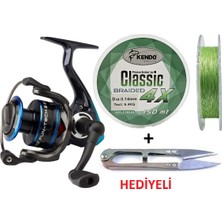 Oslo Dam Quick Fun-Tech 3 Mk1 4000 Fd 2+1bb Ip Misina Sarılı Olta Makinesi