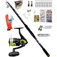 Okuma x Fnx-40 Fin Chaser 270CM 14-42GR Oslo Master Kıyı Tele Spin Olta Takımı Seti