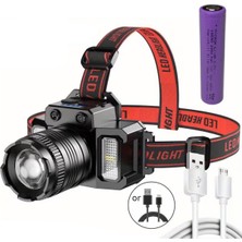 Oslo Dual Light Source Şarjlı ve Sensörlü Kafa Lambası