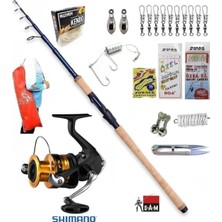 Dam Steelhead Iconic 270cm 7-28gr Shimano Fx4000 Kıyı Tele Spin Olta Takımı Seti