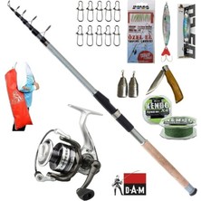 Dam Quick Impressa 3 4000 FD Remixon Carbo-X 300cm 60-120gr Spin Olta Takımı Seti