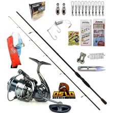 Oslo Okuma Wave Power 274cm 7-30gr Next 4000 Kıyı Spin Olta Takımı Seti