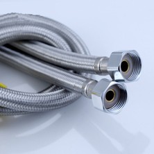 Esranın Dünyası Ieg™ Spiral Çelik Örgülü Klozet Bağlantı Flex Hortumu - 3/8 - 3/8 RSPRP34-ESRDNS