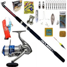 Oslo Kendo Sea Power 7000 360cm 100-300gr Anaconda Profesyonel Sazan Kıyı Olta Takımı Seti