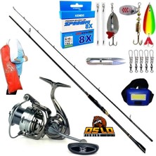 Oslo Next 4000 244CM 6-32GR Zen Pro Karbon Turna Spin Olta Takımı Seti