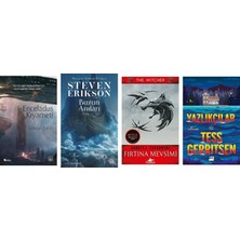İthaki Yayınları Enceladus Kıyameti + 3 Kitap Daha (Set)
