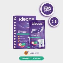 Diş Beyazlatma Bandı, Hızlı Beyazlık, 14 Paket-28 Bant, Hızlı Diş Beyazlatma Bandı, Günlük ve Bireysel Kullanıma Uygun